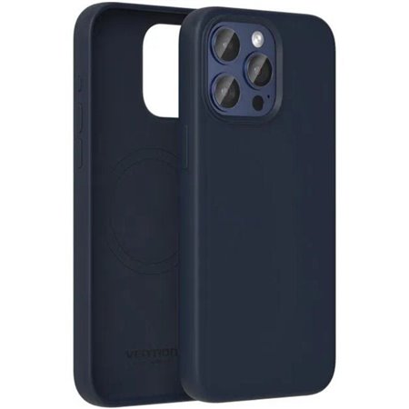 Capa de Silicone com Magsafe Vention KUFL0-40, Compativel com iPhone 15 Pro Max, Azul