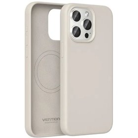 Capa de Silicone com Magsafe Vention KUFM0-40, Compativel com iPhone 15 Pro Max, Cinza