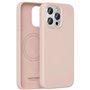 Capa de Silicone com Magsafe Vention KUFP0-30, Compativel com iPhone 15 Pro, Rosa