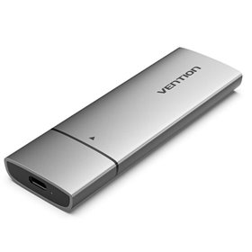 Caixa Externa para Disco SSD M.2 NVMe Vention USB Tipo-C  KPGH0, USB 3.1, Sem parafusos
