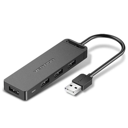Hub USB 2.0 Vention CHMBB, 4xUSB, 15cm