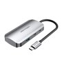 Hub USB Tipo-C Vention TNDHB, 3xUSB, 1xUSB Tipo-C, 1xUSB Tipo-C PD