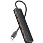 Hub USB 3.2 Vention CHJBB, 4xUSB, 1xUSB Tipo-C, 15cm