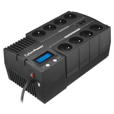 Cyberpower BR700ELCD Nobreak Interativo de Linha/ 700VA-420W/ 8 Saídas/ Formato de Bloco