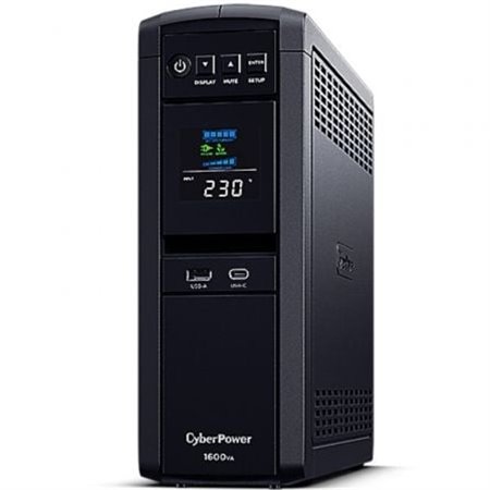 Cyberpower CP1600EPFCLCD UPS interativo de linha/ 1600VA-1000W/ 6 saídas/ Formato de torre