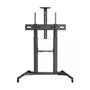 Suporte de chão ajustável/inclinável Fonestar STS-42106N com rodas para TVs de 60 a 100 polegadas/até 100 kg