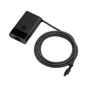 Carregador USB Tipo C Original HP 671R2AA para Laptop/ 65 W/ Automático/ Voltagem 5-20 V