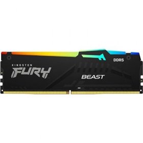 Kingston FURY Beast RGB 16 GB/ DDR5/ 6000 MHz/ 1,35 V/ CL36/ Memória RAM DIMM