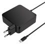 Carregador universal para notebook Leotec 90W Tipo C/ 1x USB Tipo C/ 4,5A