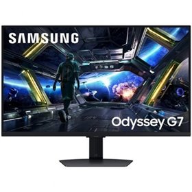 Monitor Smart Gaming Samsung Odyssey G7 S32DG702EU 32"/ 4K/ 1ms/ 144Hz/ IPS/ Multimídia/ Altura ajustável/ Smart TV/ Preto