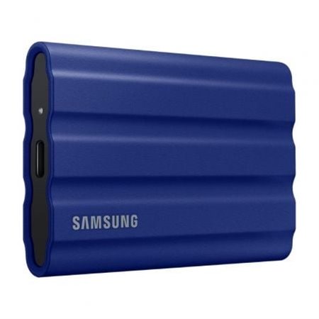Unidade SSD externa Samsung Portable T7 Shield 1 TB/ USB 3.2/ Azul
