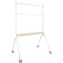 Suporte de chão TooQ iLOVE FS20207M-W com rodas para TVs de 49 a 80 polegadas/até 50 kg