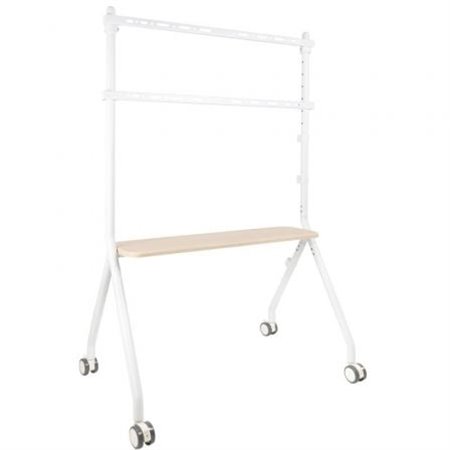 Suporte de chão TooQ iLOVE FS20207M-W com rodas para TVs de 49 a 80 polegadas/até 50 kg