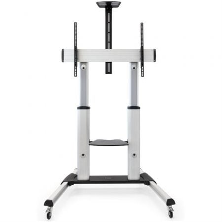 TooQ FS20300M-B Suporte de chão ajustável/inclinável com rodas para TVs de 60 a 100 polegadas/até 100 kg
