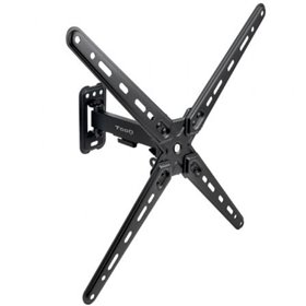 TooQ LP1355TN-B Suporte de parede extensível/giratório/inclinável para TVs de 13 a 55 polegadas/até 25 kg