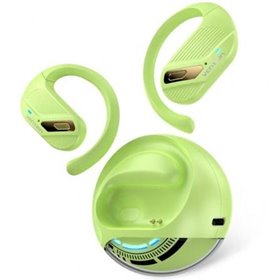 Auriculares Desportivos Bluetooth Vention Open Ear OpenBeat O12 NBUG0 com caixa de carregamento, Verdes