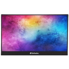 Monitor portátil touchscreen Verbatim PMT-14 de 14"/Full HD/Multimídia/Preto