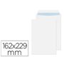 Envelope Bolsa C5 Branco 162X229 Mm Tira de Silicone Pack de 250 Unidades