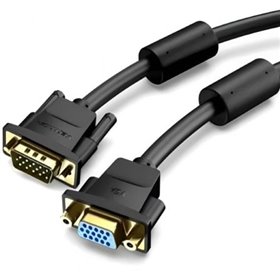 Extensão SVGA Vention DAGBF, VGA Macho - VGA Fêmea, 1m, Preto