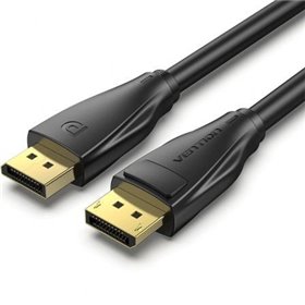 Cabo Displayport 1.4 8K Vention HCDBI, Displayport Macho - Displayport Macho, 3m, Preto