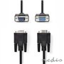 Cabo Vga Macho / Vga Fêmea 2M Preto Nedis