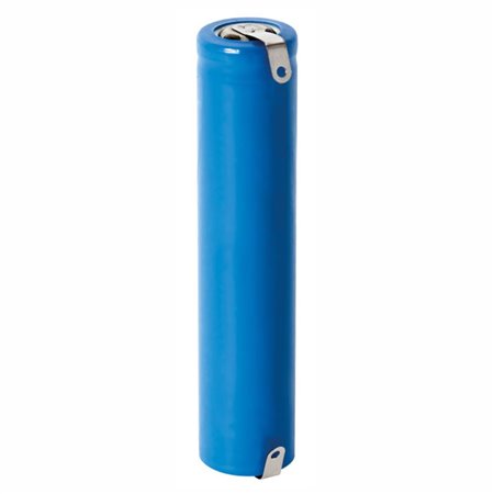 Bateria Lítio 14650 3.7V 1100MA C/ Patilhas Recarregável