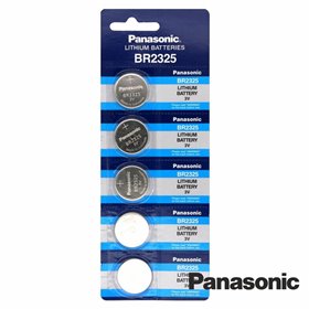 Pilha Lítio Botão BR2325 3V 5x PANASONIC