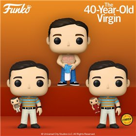 Funko Cinema Surprise Box Virgin aos 40 Andy em suas três variantes
