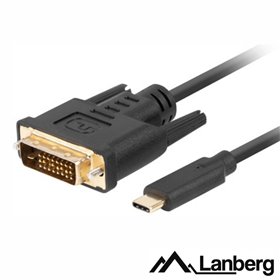 Cabo Usb-C 3.2 Macho / Dvi-D Macho 3M Lanberg