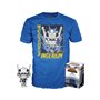 Pop & Tee My Hero Academia Tenya Iida Ingenium (Full Mech Suit) Funko + Camiseta Tamanho Xl