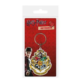 Chaveiro pirâmide harry potter escudo de hogwarts