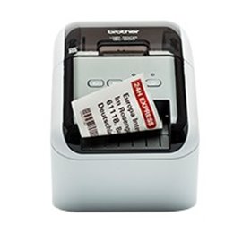 Impressora de etiquetas brother ql - 800 62mm - 93epm - usb - cortador automático