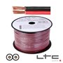 Cabo Coluna 2X1.50Mm Preto/Vermelho 100M Ltc